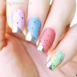 美甲视频素材欧美,跟随时尚潮流，打造个性指尖艺术